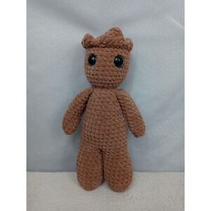 Baby Groot Crochet Plush Doll Amigurumi Guardians‎ Galaxy Handmade Toy 15"